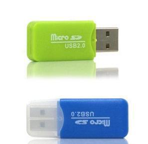 雙面板讀卡器 特價TF冰爽讀卡器，2.0高速迷你設計，廠家批發優選
